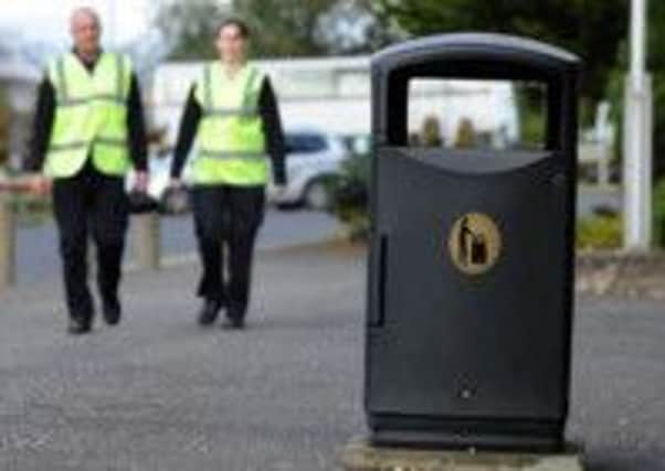 Litter crackdown in Dungannon