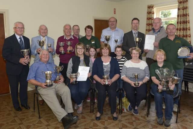 Prizewinners from Banbridge & District Horticultural Society's 2014 Show © Edward Byrne Photography INBL1436-232EB