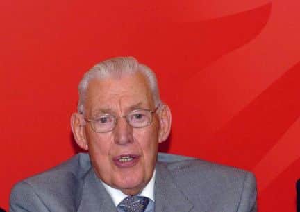 PACEMAKER BELFAST 26/9/2005
DUP leader Ian Paisley gives his reactions to the announcement of the de Chastelain report at a press conference at DUP HQ in Belfast this afternoon. Also pictured are Peter Robinson and Nigel Dodds..
PHOTO CHARLES MCQUILLAN/PACEMAKER
20/01/2014 Former DUP leader and party founder Rev Ian Paisley claims in a BBC interview to be aired this evening, that he was forced to quit the party he founded and led by the two men now in charge, Peter Robinson and Nigel Dodds.
