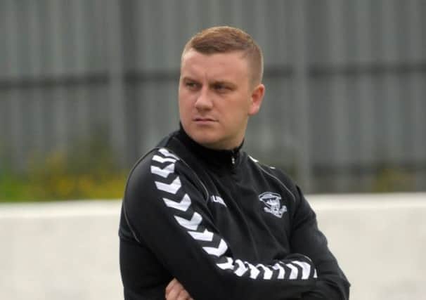 Larne manager Davy McAlinden was happy with his team's display against Ballymacash Rangers