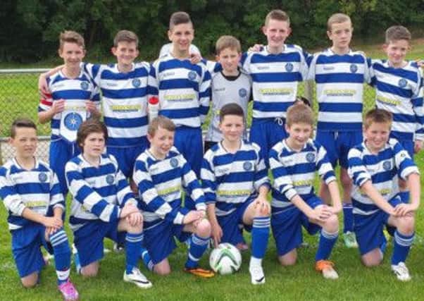 The Northend United U14 team who lead the Lisburn Invitational Youth league.