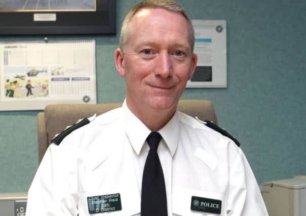 Chief Inspector Stephen Reid.