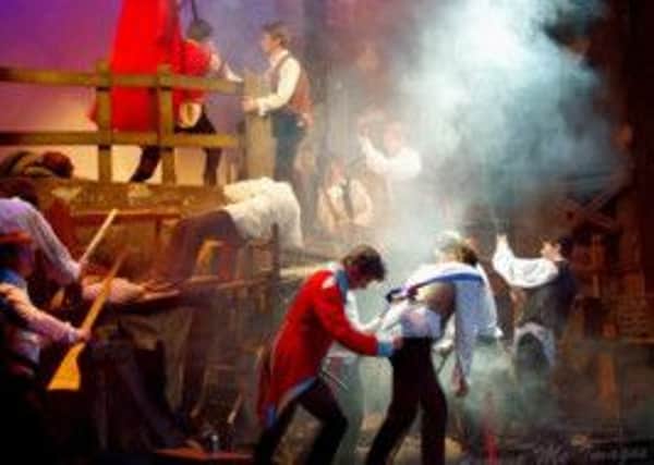 A scene from MADS production of Les Mis.