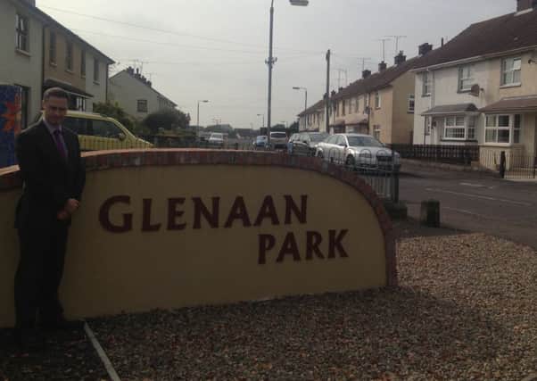 DUP MLA Paul Frew has called on Transport NI (formerly Roads Service) for speed bumps at Glenaan Park in Kells.