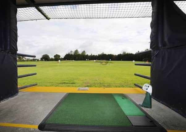 The new power tees installed at Ballyearl Golf Fitness Arts are one of the recent improvements to the golf facility.