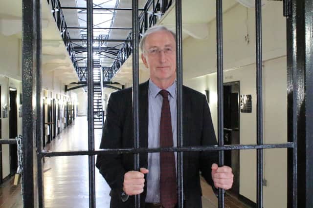 A number of volunteers, including a High Court judge were locked up in Crumlin Road Gaol. Volunteers had to raise funds to pay an agreed bail sum, before being released. All for a good cause.