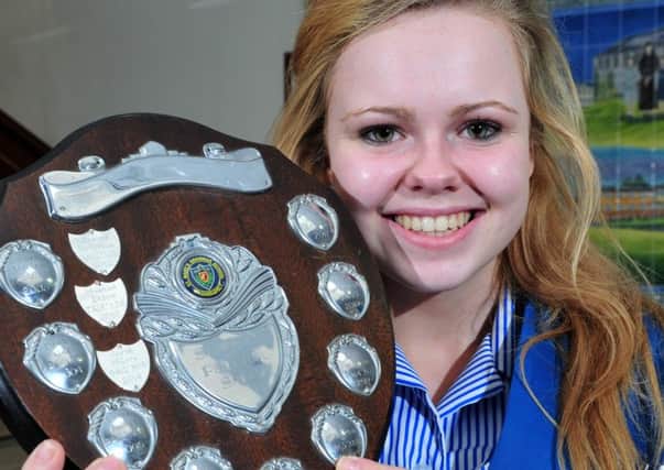 Perpetual Shield winner  St Mary's Grammar School student Emma Quinn.INMM3914-328