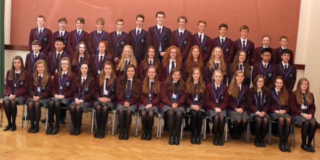 ELEVEN PLUS. Yr10 pupils, who gained 11 or more A*/A grades in selected subjects.INBM39-14 003SC.
