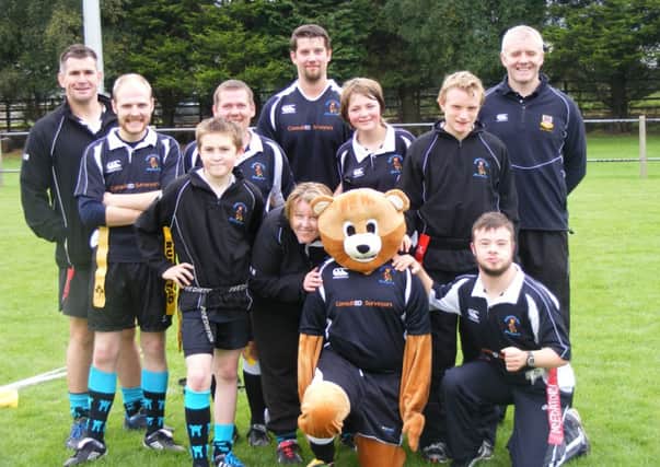 Ballymena Baers, who took part in Sunday's blitz event at Eaton Park.