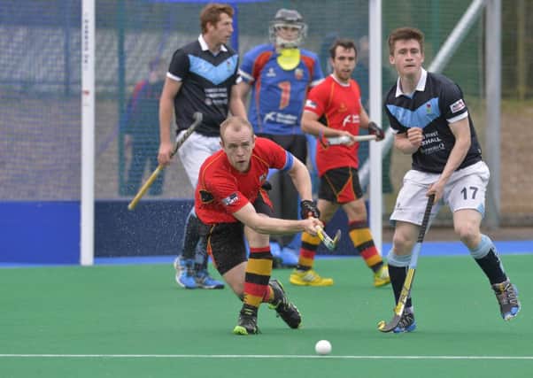 Banbridge captain Eugene Magee has backed up his Coachs calls for the full IHL season to be given the go-ahead. Pic: Rowland White / Presseye.