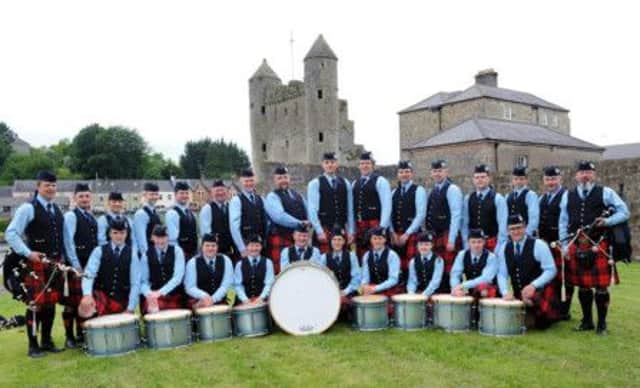 Ballybriest Pipe Band. Picture courtesy of John Kelly.