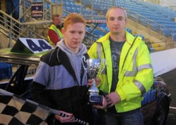 Aaron Moody from Ballymena is the Raceway Track Champion in Junior Rods for 2014.