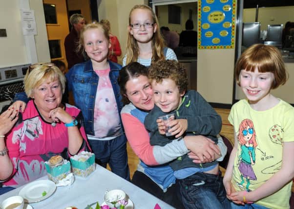 Pictured at the Coffee Evening at woods Primary School.