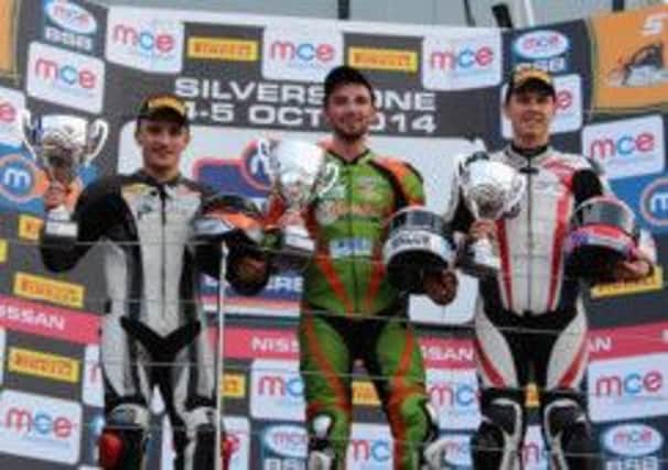 Carrick's Glenn Irwin took victory in Sunday's British Supersport feature race. INLT 41-921-CON
