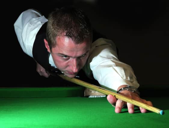 Brian Milne, St. Patrick's Snooker Club, Magherafelt, finalist in the St. Patrick's Cup.mm4310-116ar.