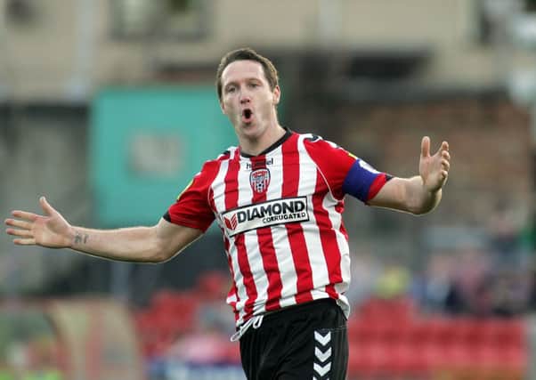 Derry City captain Barry Molloy. Picture by Lorcan Doherty