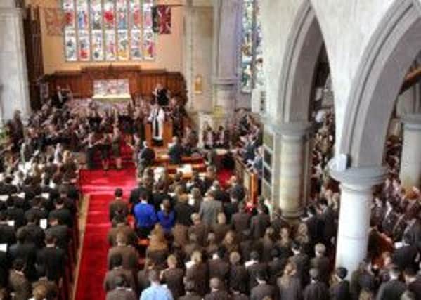 St Anne's Church filled with RSD staff, pupils and guests