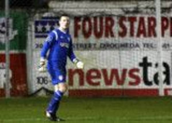 Derry City goalkeeper Ciaran Gallagher.