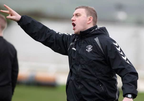 Larne manager David McAlinden believes his players are beginning to gel.