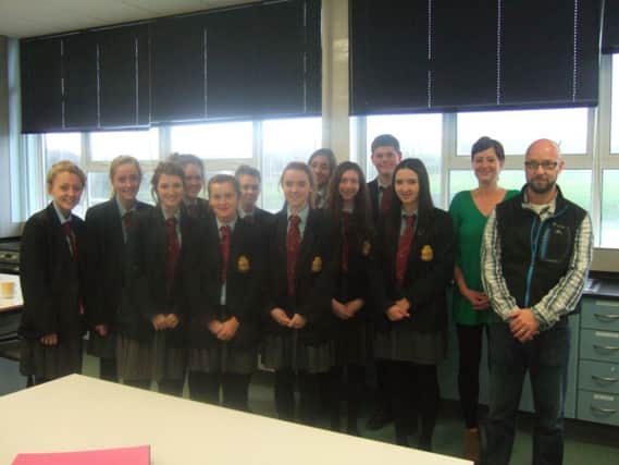 Downshire School welcomed guest speakers from Action Mental Health as part of World Mental Health Day . INCT 43-701-CON