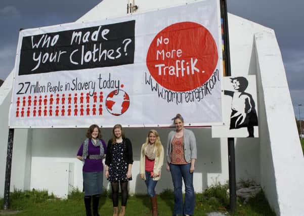 North West ACT Stop the Traffik is campaigning for the elimination of slavery locally and globally.