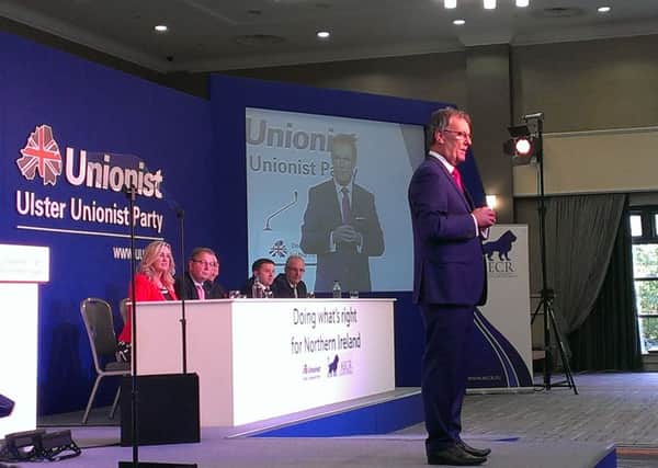 Mike Nesbitt addresses Ulster Unionist conference 2014