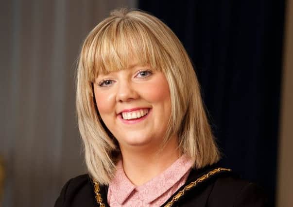 Craigavon Deputy Mayor, Sinn Fein's Catherine Seeley.