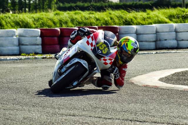 Competing in the minimoto class and his first season on a junior gearbox bike.
