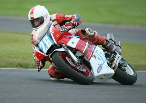 Portglenones Adi Gordon in action in the SS400 class. Picture: Roy Adams.