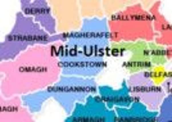 Mid Ulster map