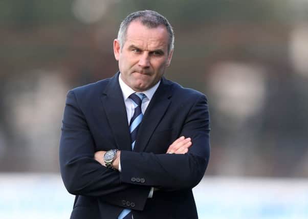 Ballymena United manager Glenn Ferguson admitted he was "embarrassed" by Saturday's 4-1 home defeat by Glenavon. Picture: Press Eye.
