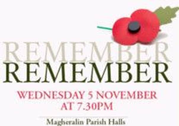 Remembrance evening at Magheralin.