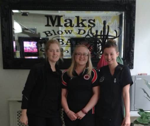 South Antrim Ladies Seconds' victory over PSNI Seconds was sponsored by Mak's Blow Dry Bar.