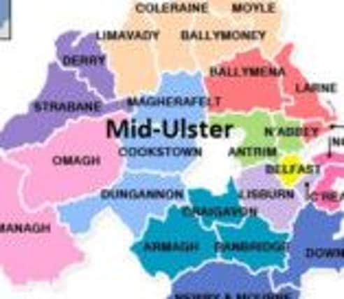 Mid Ulster map