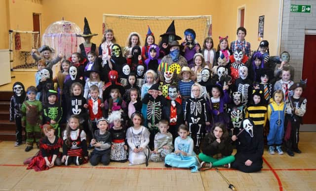 Zombie time at Cloughmills Primary School where all the pupils got dressed up for their annual end of term "halloween" party last week. INBM45-14S