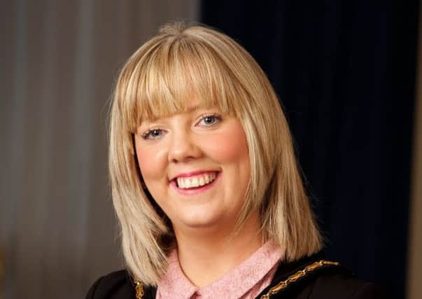 Craigavon Deputy Mayor, Sinn Fein's Catherine Seeley.