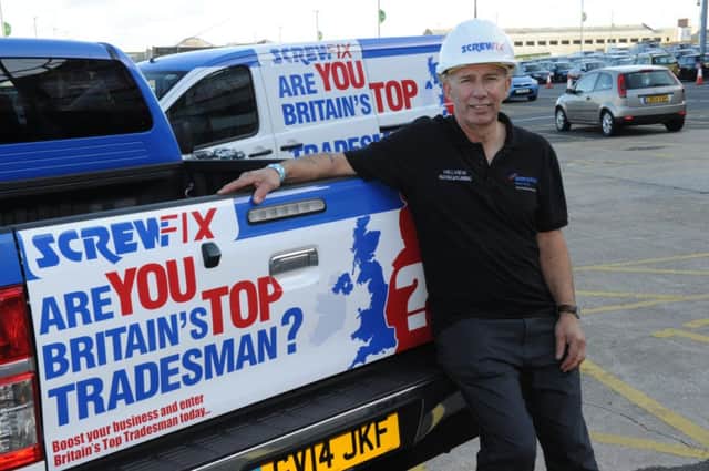 Newtownabbey plumber Raymond McKnight has been named Britain's Top Tradesman 2014. INNT 45-463-CON