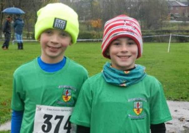 Reece Oliphant Kennedy and Charlie Lloyd make their cross country debut at the McConnell Shield. INLT 46-911-CON