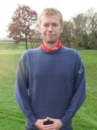 Jonny McKinstrey carded a stunning 43 points in the Winter League recently.