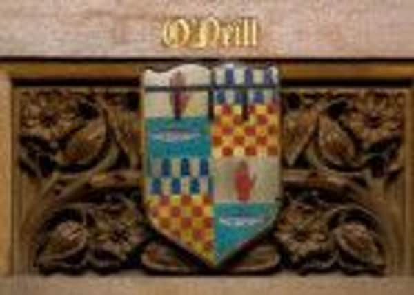 The O'Neill shield in the House of Commons. INLT-46-703-con