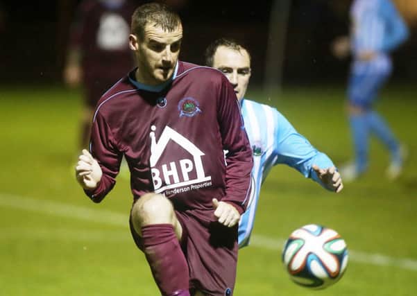 Aaron Walsh is back from suspension for this weekends game against Ballinamallard United.