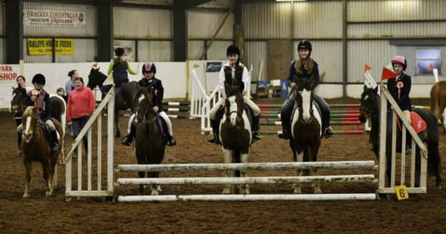The 50's Clear Round winners in round two of the league at Lime Park.