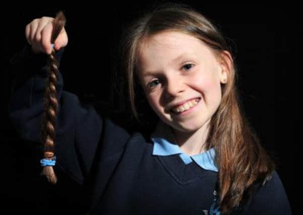 Cerys Murray, 10, from Ballyronan is donating her hair to the Little Princess Trust