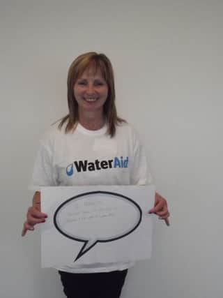 Bernie McLean from Dunloy will travel to Uganda with international development charity WaterAid to mark this years World Toilet Day on 19th November.  inbm47-14s