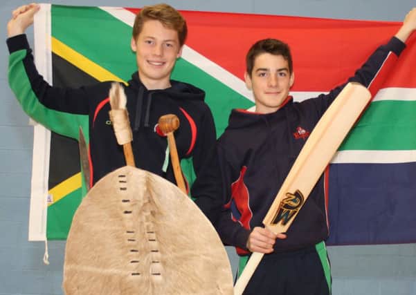 Carrickfergus Cricket Club's Jack and Max Burton are off to South Africa. INLT 47-902-CON Photo: Ian Johnston