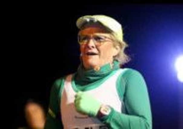 County Antrim Harriers' Marion Morrow pictured duing the Run in the Dark event, held at Stormont. INLT 47-908-CON