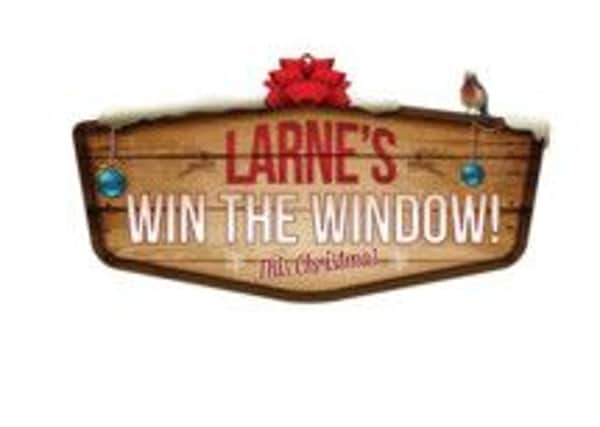 Larne Traders Forum is launching this year's Christmas competition, 'Win the Window'.  INLT 47-686-CON