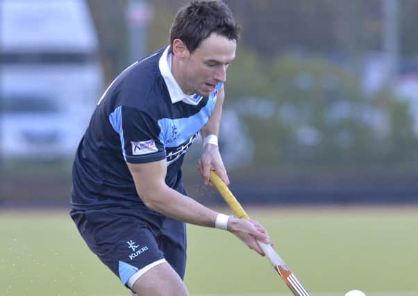 Garvey's Jonny Quigley in action. Pic by Rowland White / PressEye