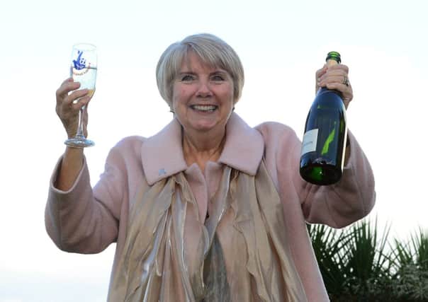 Newtownabbey woman Mary Hamilton celebrates her £13million Euromillions win. Picture by Arthur Allison, Pacemaker