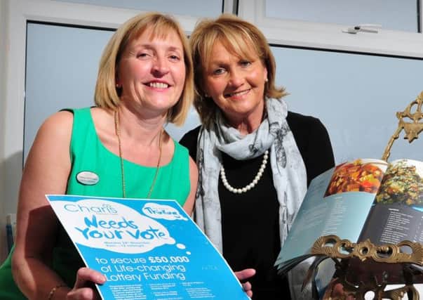 Charis Cancer Care Director Imelda McGucken and Charis Cancer Care Patron Jenny Bristow